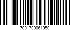 Código de barras (EAN, GTIN, SKU, ISBN): '7891709061958'