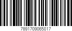 Código de barras (EAN, GTIN, SKU, ISBN): '7891709065017'