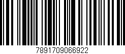 Código de barras (EAN, GTIN, SKU, ISBN): '7891709066922'