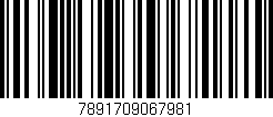Código de barras (EAN, GTIN, SKU, ISBN): '7891709067981'