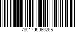 Código de barras (EAN, GTIN, SKU, ISBN): '7891709068285'