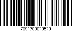 Código de barras (EAN, GTIN, SKU, ISBN): '7891709070578'