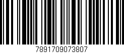 Código de barras (EAN, GTIN, SKU, ISBN): '7891709073807'