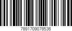 Código de barras (EAN, GTIN, SKU, ISBN): '7891709078536'