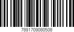 Código de barras (EAN, GTIN, SKU, ISBN): '7891709080508'