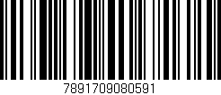 Código de barras (EAN, GTIN, SKU, ISBN): '7891709080591'