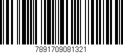 Código de barras (EAN, GTIN, SKU, ISBN): '7891709081321'