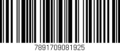 Código de barras (EAN, GTIN, SKU, ISBN): '7891709081925'