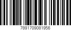 Código de barras (EAN, GTIN, SKU, ISBN): '7891709081956'