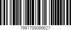 Código de barras (EAN, GTIN, SKU, ISBN): '7891709088627'
