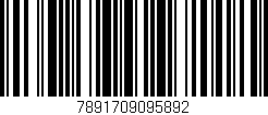 Código de barras (EAN, GTIN, SKU, ISBN): '7891709095892'