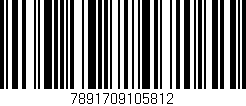 Código de barras (EAN, GTIN, SKU, ISBN): '7891709105812'