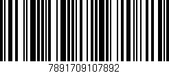 Código de barras (EAN, GTIN, SKU, ISBN): '7891709107892'