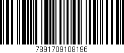 Código de barras (EAN, GTIN, SKU, ISBN): '7891709108196'