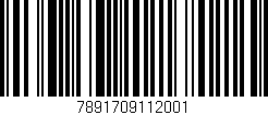 Código de barras (EAN, GTIN, SKU, ISBN): '7891709112001'