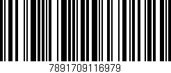 Código de barras (EAN, GTIN, SKU, ISBN): '7891709116979'