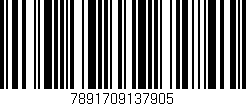 Código de barras (EAN, GTIN, SKU, ISBN): '7891709137905'