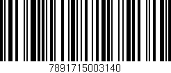 Código de barras (EAN, GTIN, SKU, ISBN): '7891715003140'