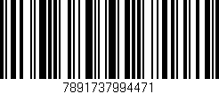 Código de barras (EAN, GTIN, SKU, ISBN): '7891737994471'