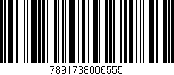Código de barras (EAN, GTIN, SKU, ISBN): '7891738006555'