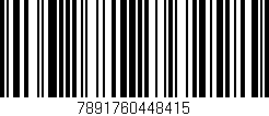 Código de barras (EAN, GTIN, SKU, ISBN): '7891760448415'