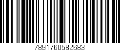 Código de barras (EAN, GTIN, SKU, ISBN): '7891760582683'
