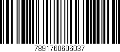 Código de barras (EAN, GTIN, SKU, ISBN): '7891760606037'