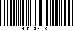 Código de barras (EAN, GTIN, SKU, ISBN): '7891760637697'