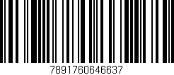 Código de barras (EAN, GTIN, SKU, ISBN): '7891760646637'
