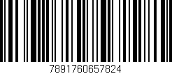 Código de barras (EAN, GTIN, SKU, ISBN): '7891760657824'