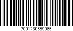 Código de barras (EAN, GTIN, SKU, ISBN): '7891760659866'