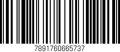 Código de barras (EAN, GTIN, SKU, ISBN): '7891760665737'