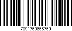 Código de barras (EAN, GTIN, SKU, ISBN): '7891760665768'
