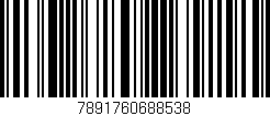 Código de barras (EAN, GTIN, SKU, ISBN): '7891760688538'