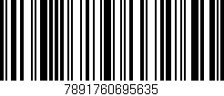 Código de barras (EAN, GTIN, SKU, ISBN): '7891760695635'