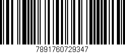 Código de barras (EAN, GTIN, SKU, ISBN): '7891760729347'