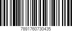 Código de barras (EAN, GTIN, SKU, ISBN): '7891760730435'