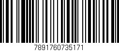 Código de barras (EAN, GTIN, SKU, ISBN): '7891760735171'