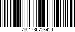 Código de barras (EAN, GTIN, SKU, ISBN): '7891760735423'