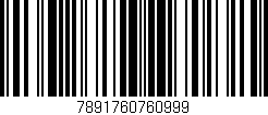 Código de barras (EAN, GTIN, SKU, ISBN): '7891760760999'