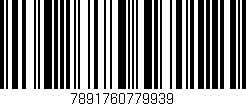 Código de barras (EAN, GTIN, SKU, ISBN): '7891760779939'