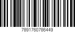 Código de barras (EAN, GTIN, SKU, ISBN): '7891760786449'