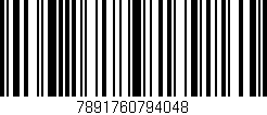 Código de barras (EAN, GTIN, SKU, ISBN): '7891760794048'