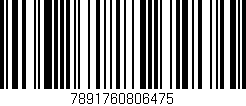 Código de barras (EAN, GTIN, SKU, ISBN): '7891760806475'