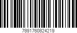 Código de barras (EAN, GTIN, SKU, ISBN): '7891760824219'
