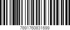Código de barras (EAN, GTIN, SKU, ISBN): '7891760831699'