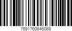 Código de barras (EAN, GTIN, SKU, ISBN): '7891760846068'