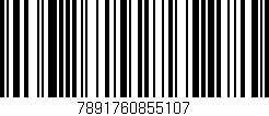 Código de barras (EAN, GTIN, SKU, ISBN): '7891760855107'
