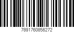 Código de barras (EAN, GTIN, SKU, ISBN): '7891760856272'
