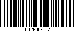 Código de barras (EAN, GTIN, SKU, ISBN): '7891760858771'